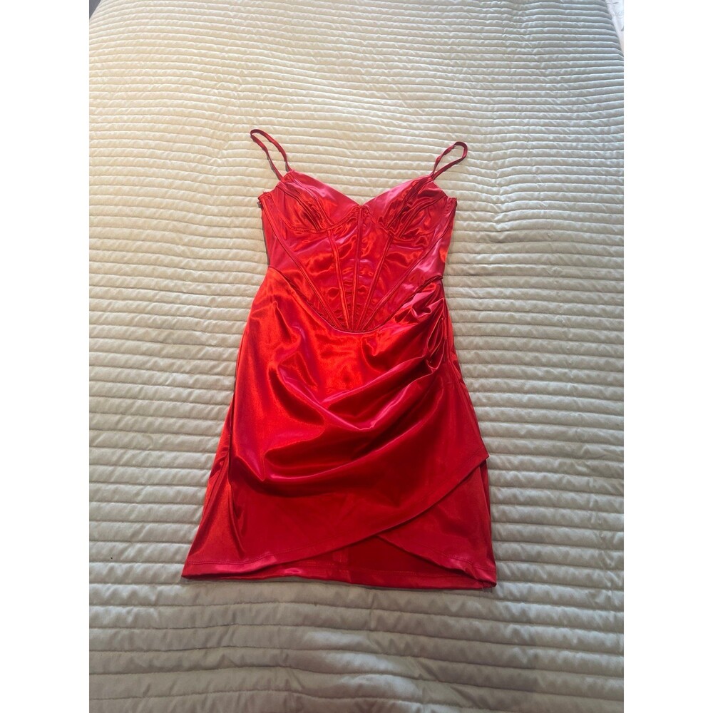 Tic toc sexy red dress size medium nwot